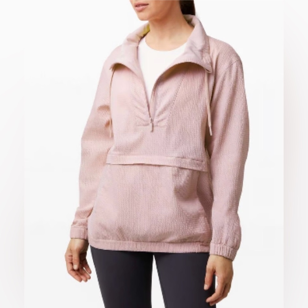 Lululemon Pack Light Pullover *Packable”‎ soft Pi… - image 1
